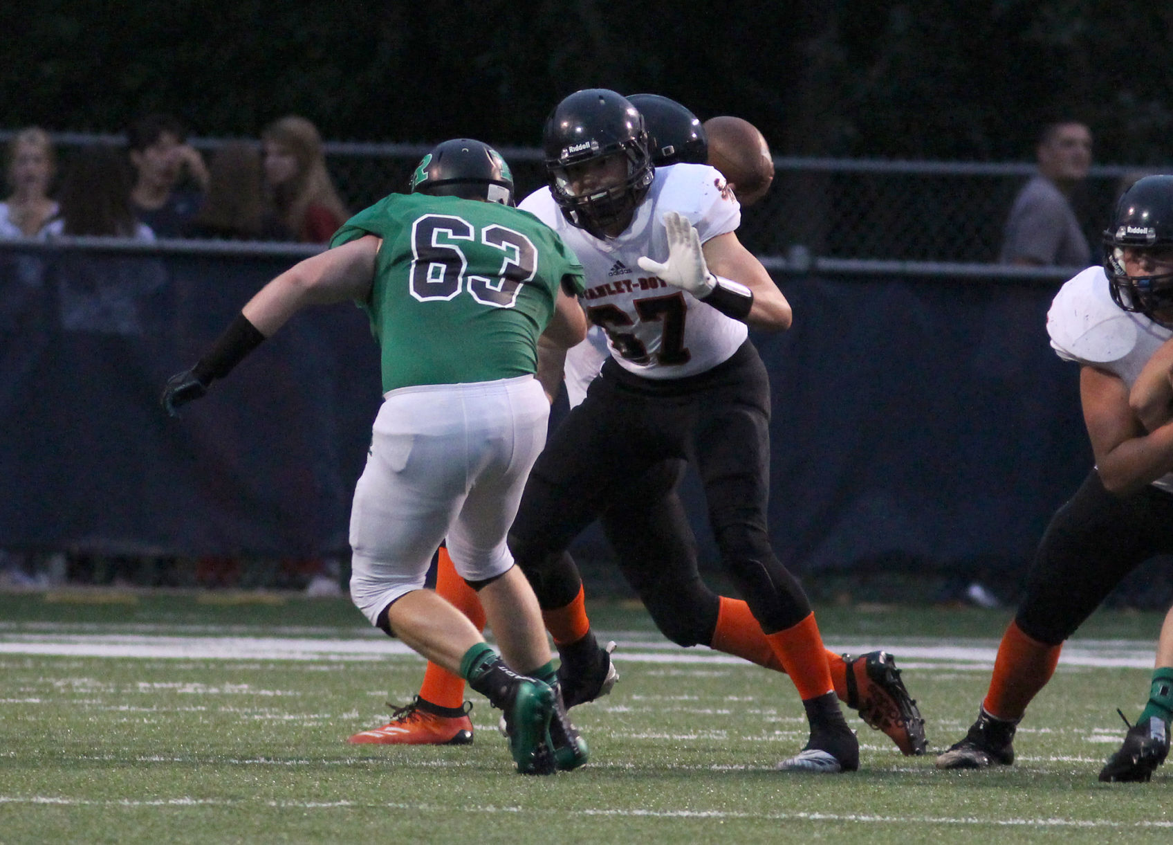 Stanley-Boyd football at Eau Claire Regis 9-5-19